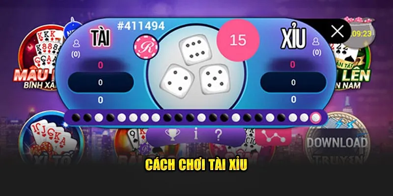 Cách chơi tài xỉu