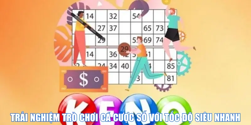 Trải nghiệm trò chơi cá cược số với tốc độ siêu nhanh